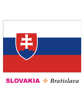Slovakia Flag Coloring Pages