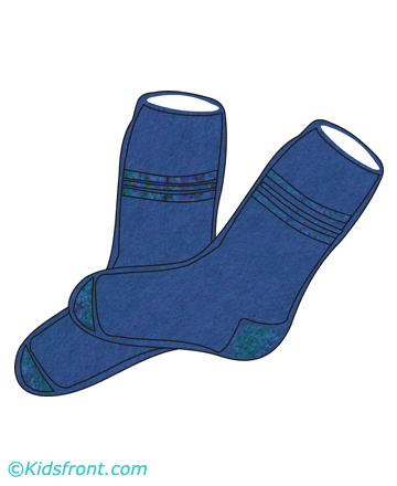 Socks Coloring Pages