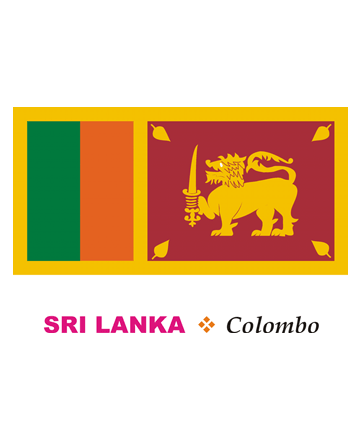 Sri Lanka Flag Coloring Pages