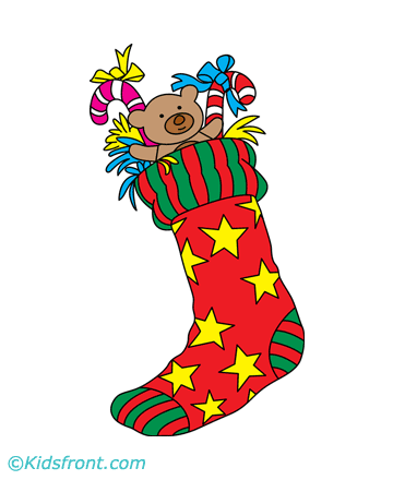 Stocking Fantasy Coloring Pages