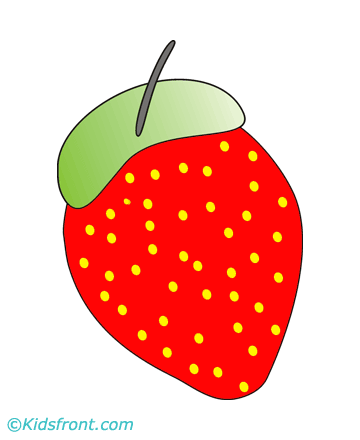 Garden Strawberry Coloring Pages