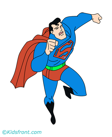 Superman Coloring Pages