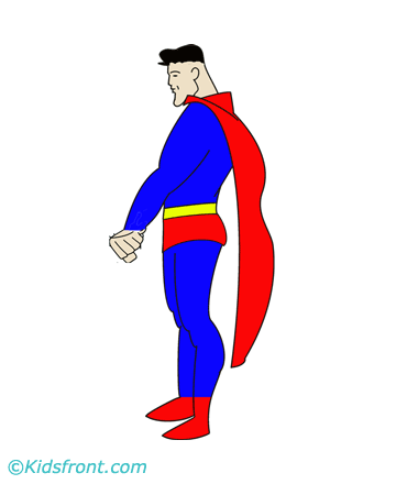 Superman Powers Coloring Pages