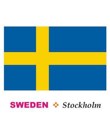 Sweden Flag Coloring Pages