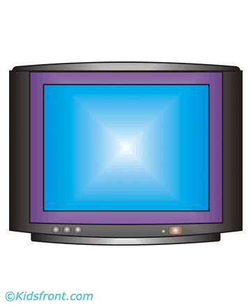 Television Coloring Pages