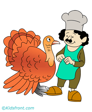 Thanksgiving Dinners Coloring Pages
