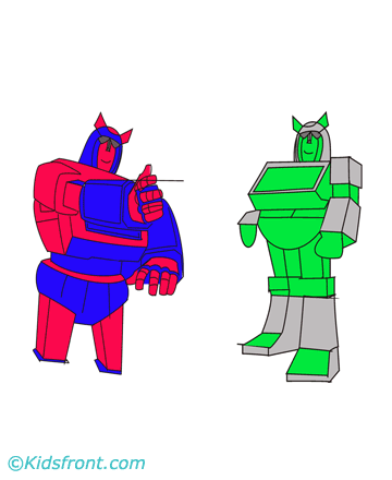 Transformers Characters Coloring Pages