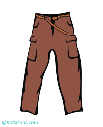 Trousers Coloring Pages