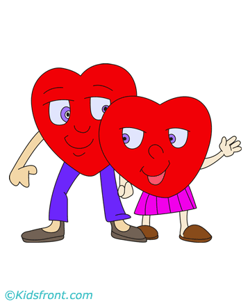 Valentine Fun Coloring Pages