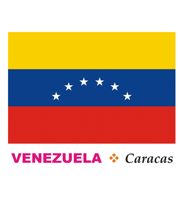 Venezuela Flag Coloring Pages