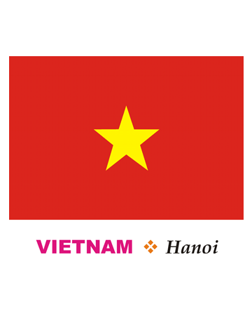 Vietnam Flag Coloring Pages