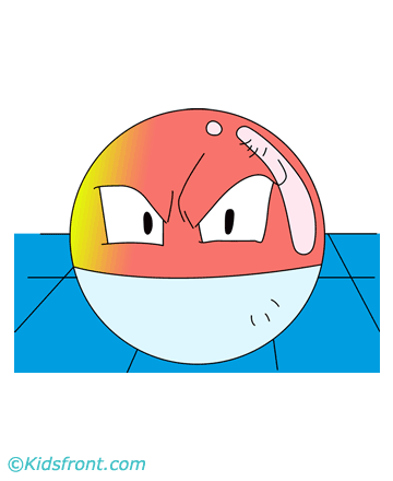 Voltorb Coloring Pages