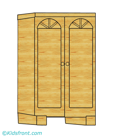 Wardrobe Coloring Pages