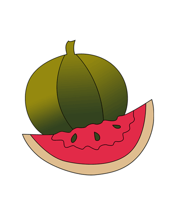 Biggest Fruit Coloring Pages