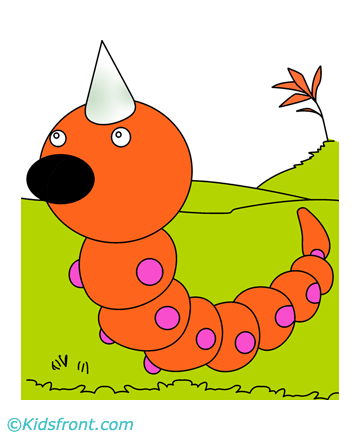 Weedle Coloring Pages