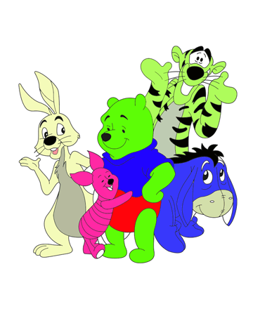 Winnie The Pooh 1 Coloring Pages
