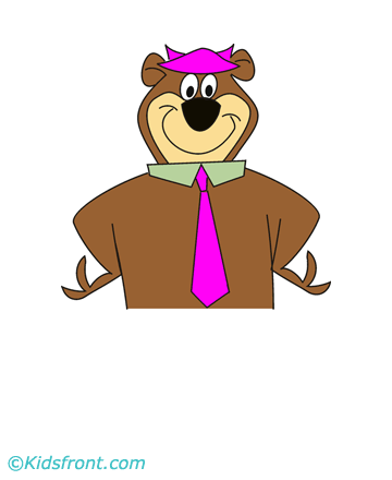 Yogi Bear Photo Coloring Pages