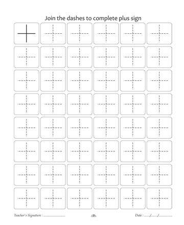 Pattern Writing 7 Sheet