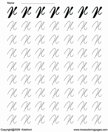 Cursive Letter Dot To Dots R Sheet