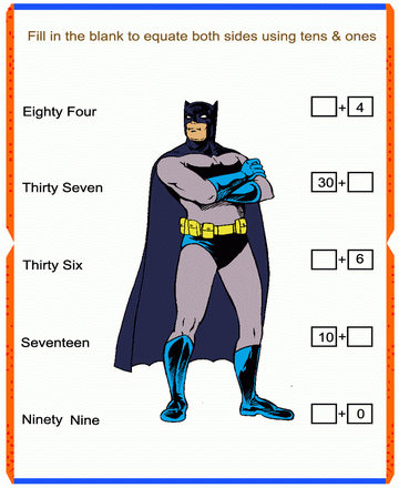 Fill In The Box 34 Sheet