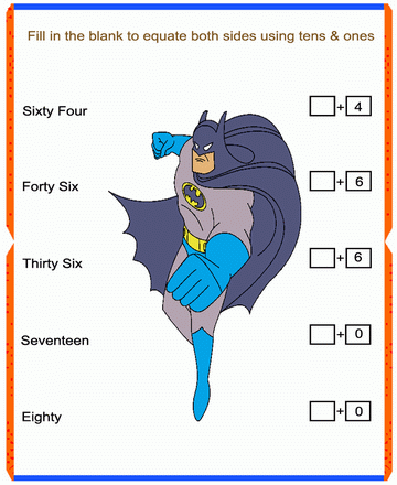 Fill In The Box 35 Sheet