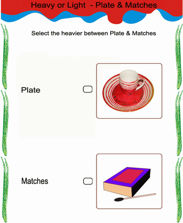 Select Heavier Option 18 Sheet