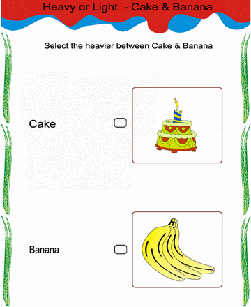 Select Heavier Option 19 Sheet