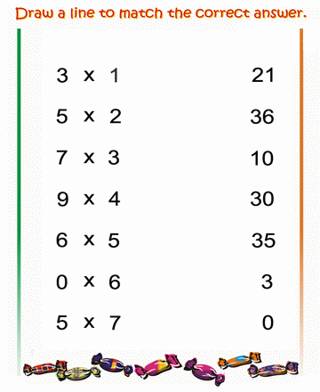 Matching Number 18 Sheet