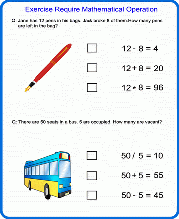 Mathematical Operation 24 Sheet