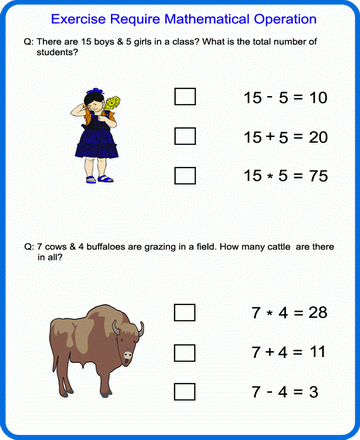 Mathematical Operation 34 Sheet