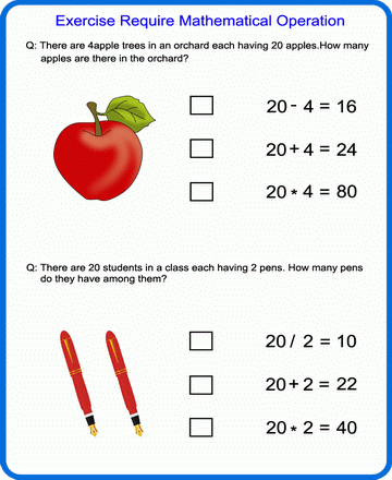 Mathematical Operation 45 Sheet