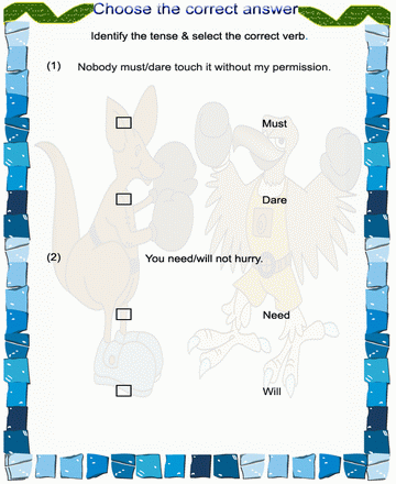 Modals 17 Sheet