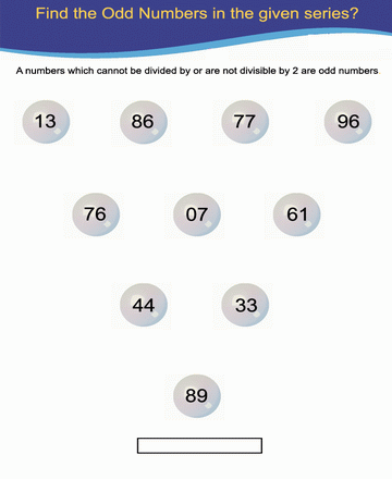 Odd Number 10 Sheet