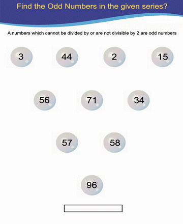 Odd Number 18 Sheet