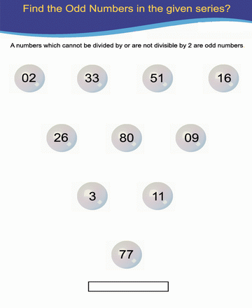 Odd Number 26 Sheet