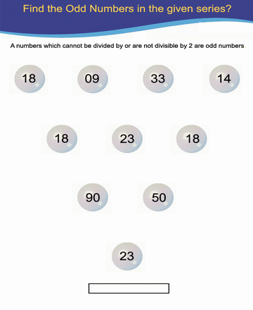 Odd Number 4 Sheet