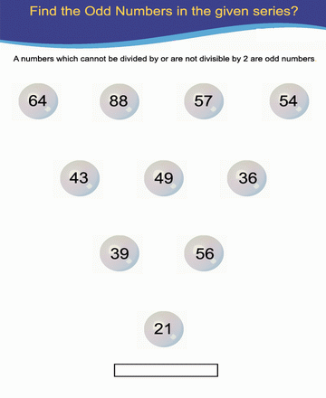 Odd Number 5 Sheet