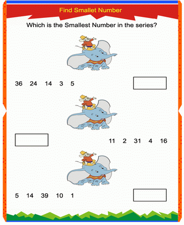 Smallest Number 13 Sheet