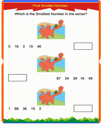 Smallest Number 16 Sheet