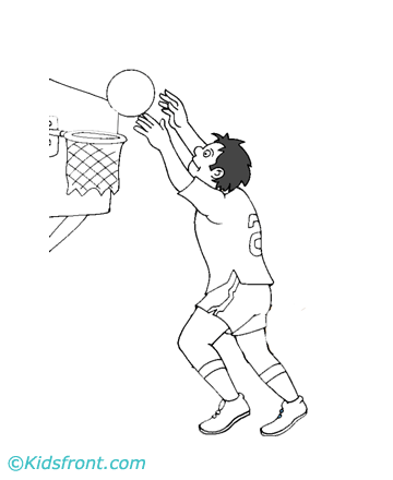 Basketball Coloring Pages Printable