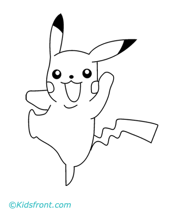 pokemon pikachu coloring pages printable