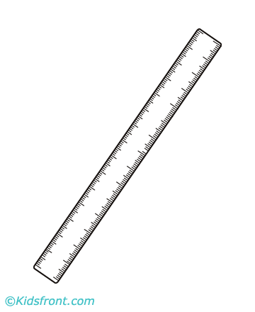 ruler coloring pages printable