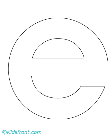 e lowercase alphabet coloring pages printable