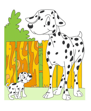 101 Dalmatians 1 Coloring Pages