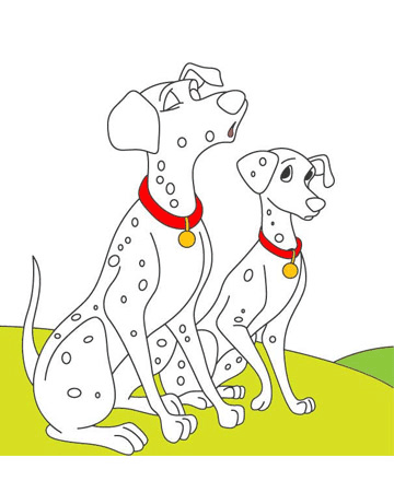 101 Dalmatians 6 Coloring Pages