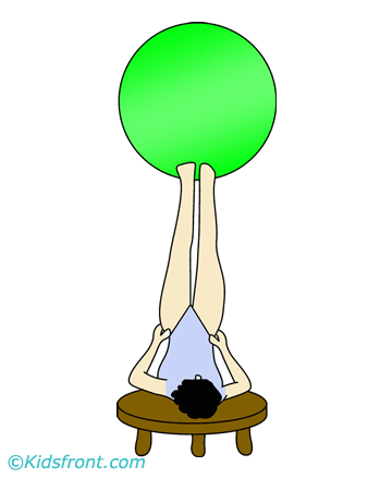 Balanced Acrobats Coloring Pages