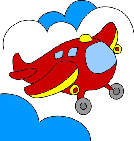 Aeroplane Coloring Pages