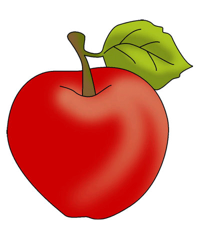 Fresh Apple Coloring Pages