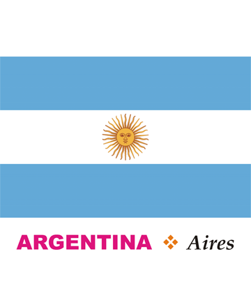 Argentina Flag Coloring Pages