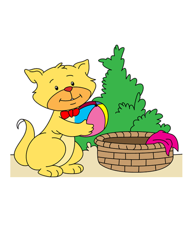 Baby Cat Coloring Pages